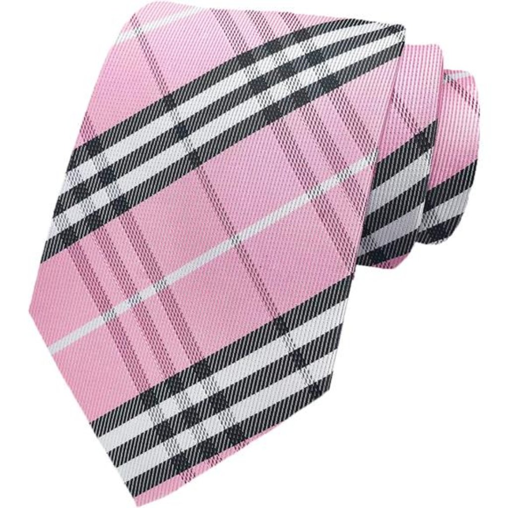 Mens Classic Necktie Jacquard Woven Ties For Men Formal Business Ties